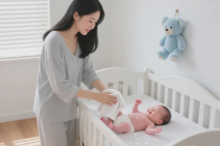 新生儿手上偶尔长湿疹可以根治吗(图1)