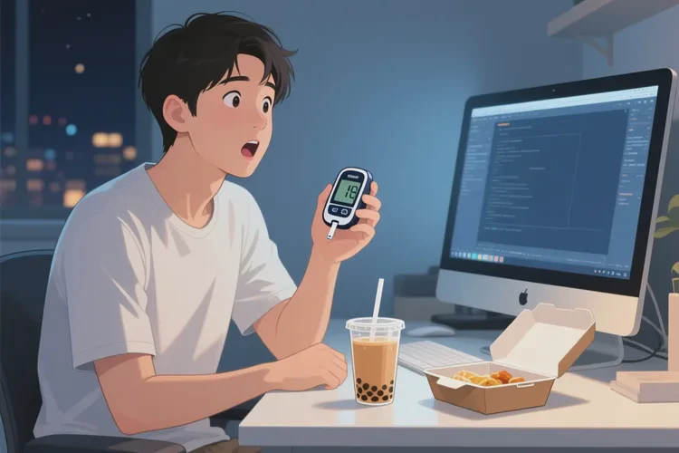 31岁餐后血糖22.7是怎么回事(图1)