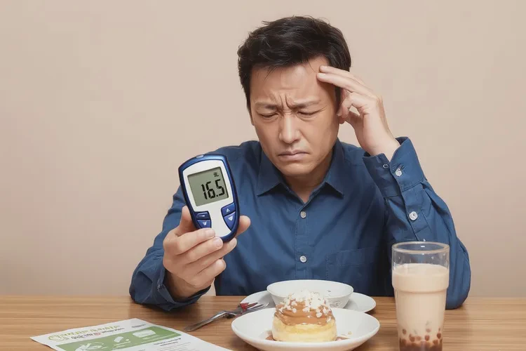 35岁中餐血糖16点5是怎么回事(图1)