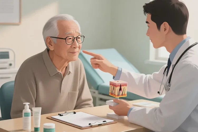 老年人面部经常长湿疹能根治吗(图3)