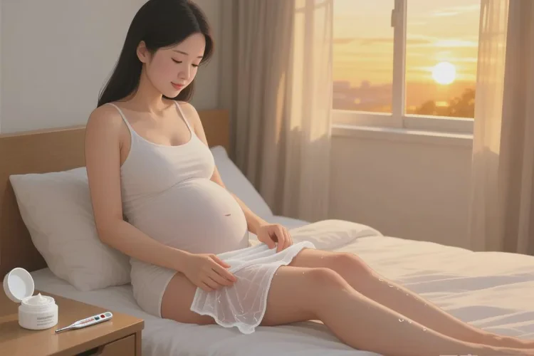 孕妇大腿上容易长湿疹可以根治吗(图1)