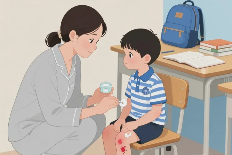小学生大腿上长湿疹能根治吗(图1)