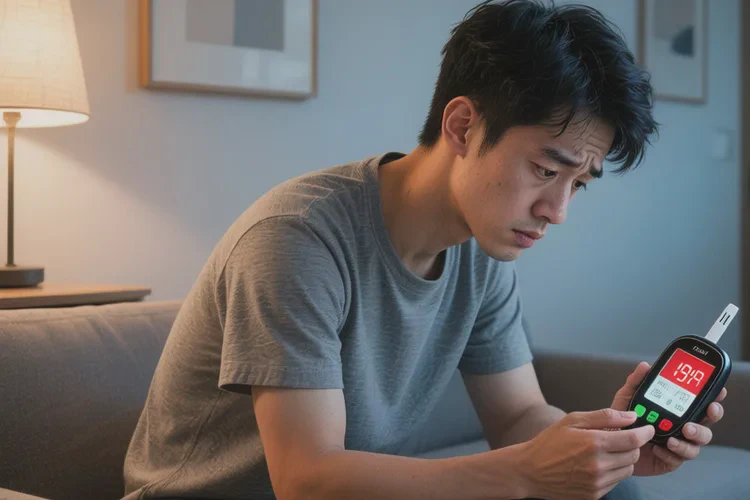 31岁晚上血糖27.2是怎么回事(图1)