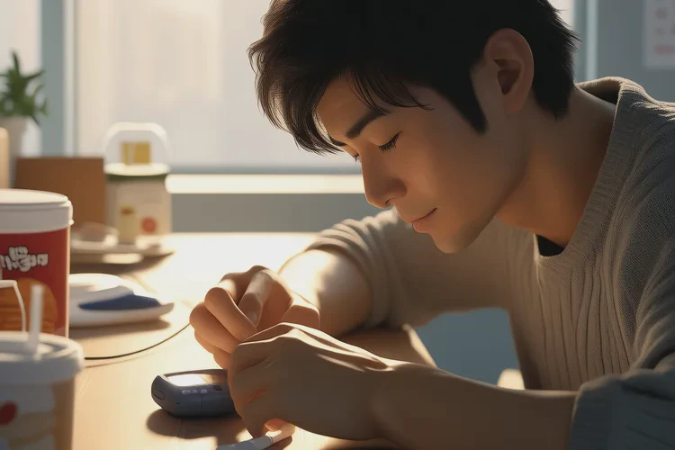 35岁中餐血糖27.4是怎么回事(图1)