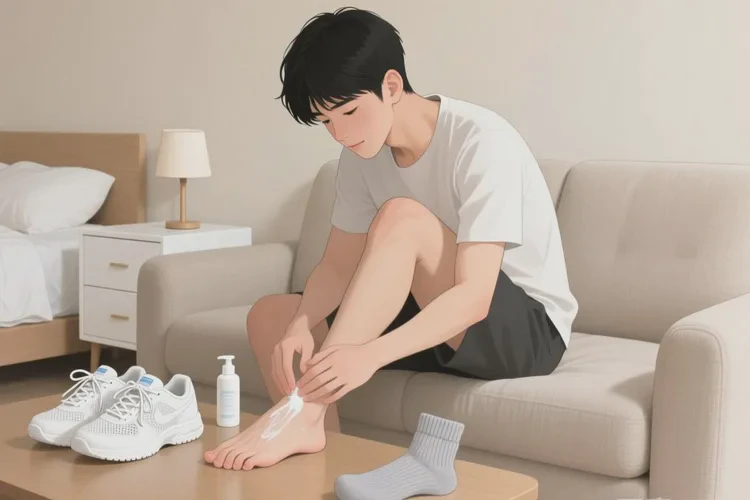 青年人脚上出现湿疹能根治吗(图1)