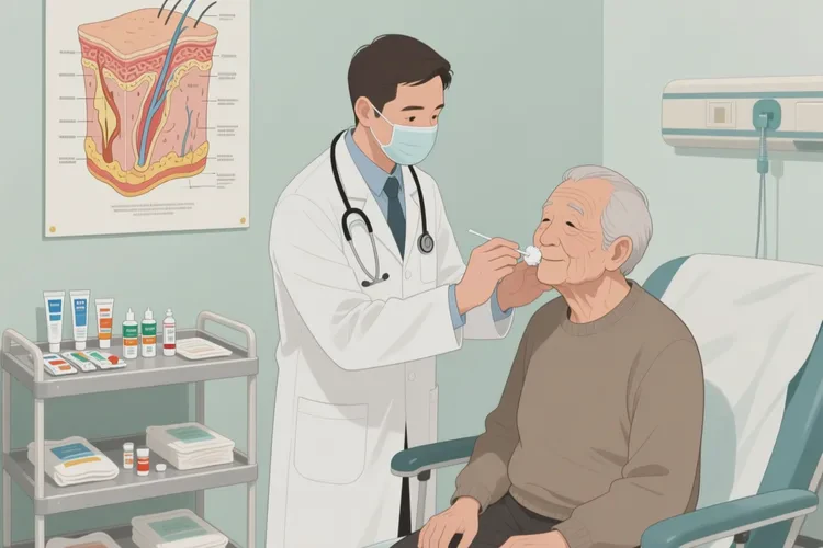 高龄老人面部出湿疹能根治吗(图4)