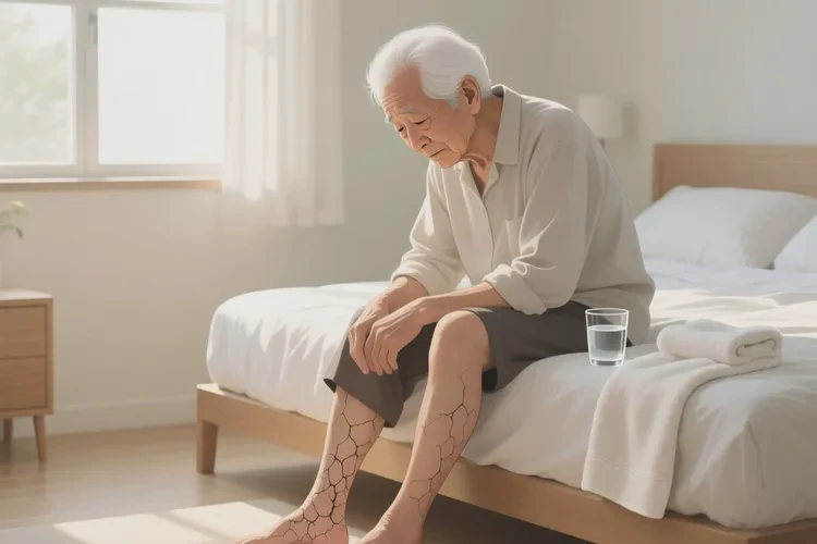 高龄老人小腿出现湿疹能根治吗(图1)