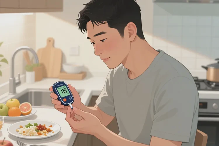 30岁晚餐血糖10.4是怎么回事(图1)