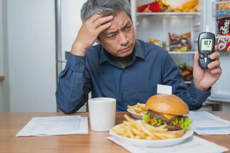 35岁中餐血糖10.7是怎么回事(图1)