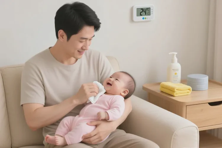 婴儿脖子偶尔起湿疹可以根治吗(图3)