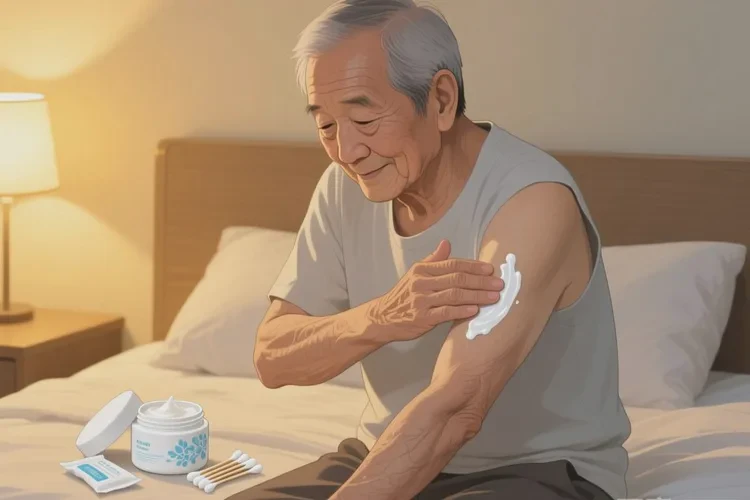 高龄老人四肢起湿疹能根治吗(图1)