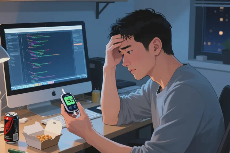 30岁睡前血糖19点3是怎么回事(图1)