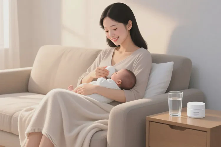 哺乳期妈妈大腿容易长湿疹可不可以治愈(图1)