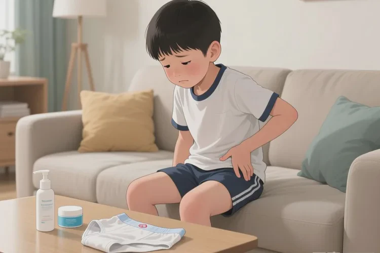 小学生肛周偶尔起湿疹能根治吗(图1)