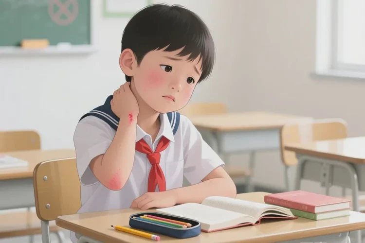 小学生脖子上长湿疹能根治吗(图1)