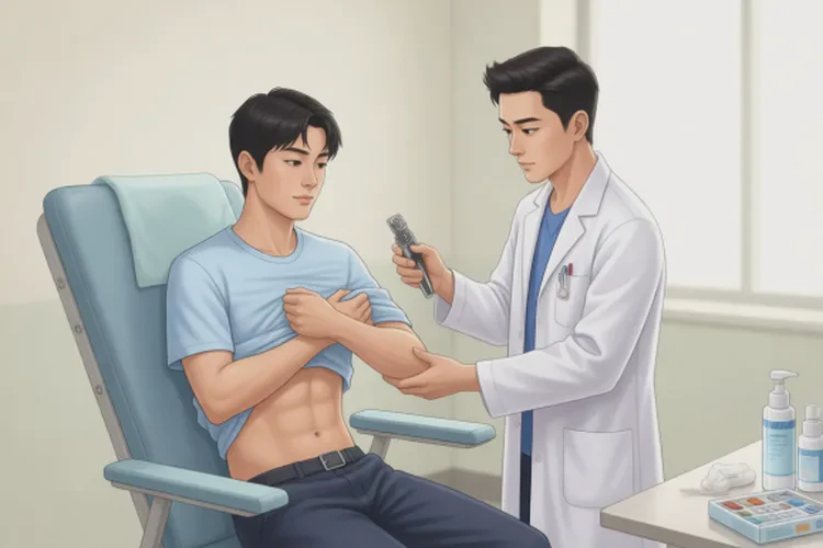 大学生肚子上偶尔长湿疹能根治吗(图1)