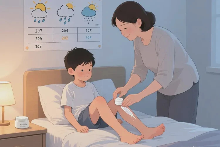 小学生小腿上偶尔起湿疹能根治吗(图4)