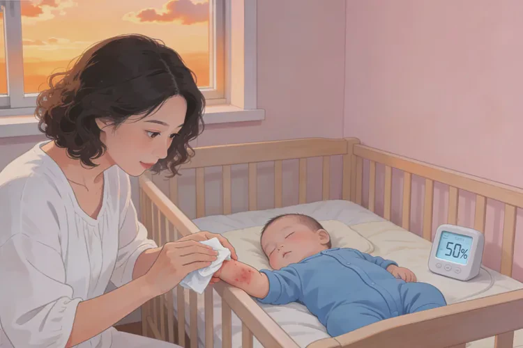 婴幼儿手臂偶尔起湿疹可以根治吗(图1)