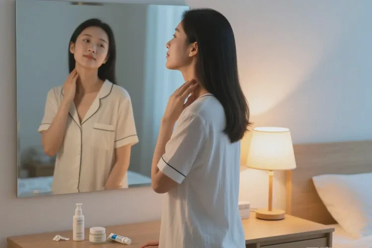 青年人脖子上出湿疹能根治吗(图1)