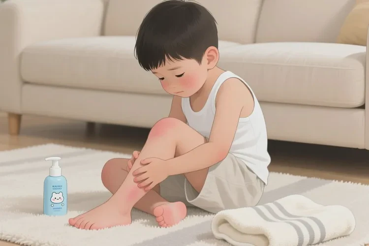 小学生小腿偶尔起湿疹能根治吗(图1)