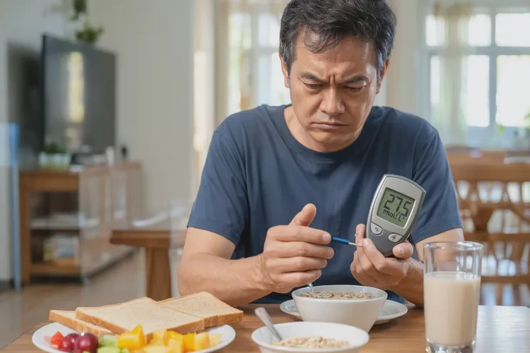 35岁早餐血糖27.5是怎么回事(图1)