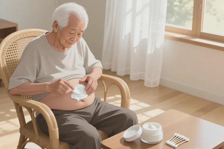 老年人肚子上偶尔起湿疹能根治吗(图1)