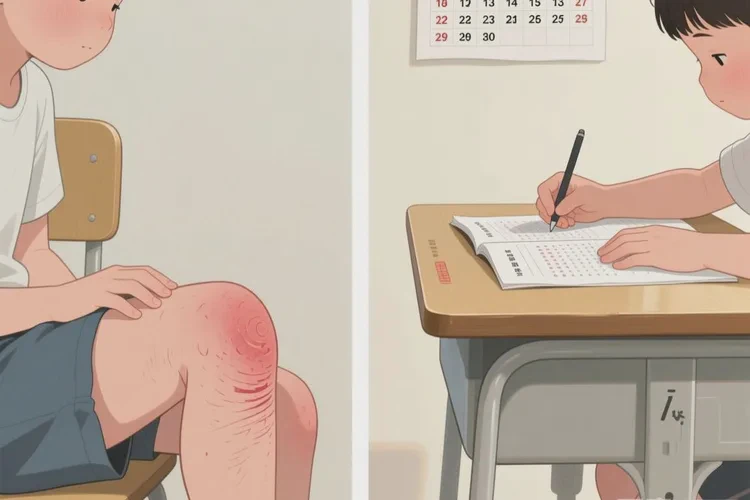 小学生大腿上长湿疹能根治吗(图4)