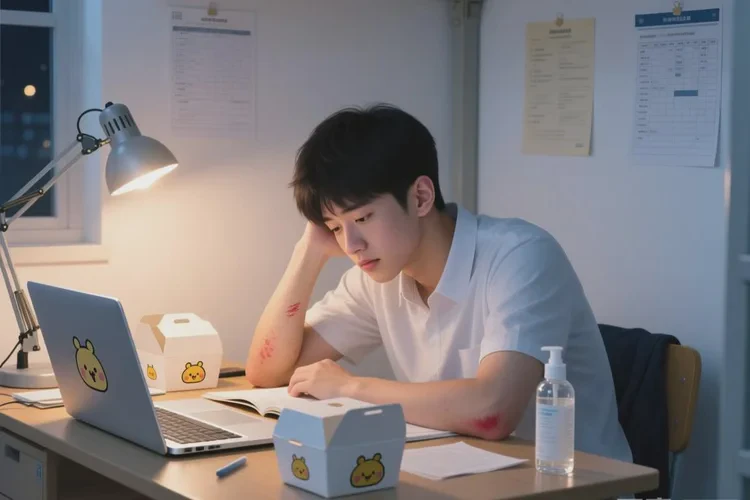 大学生身上偶尔长湿疹能根治吗(图1)