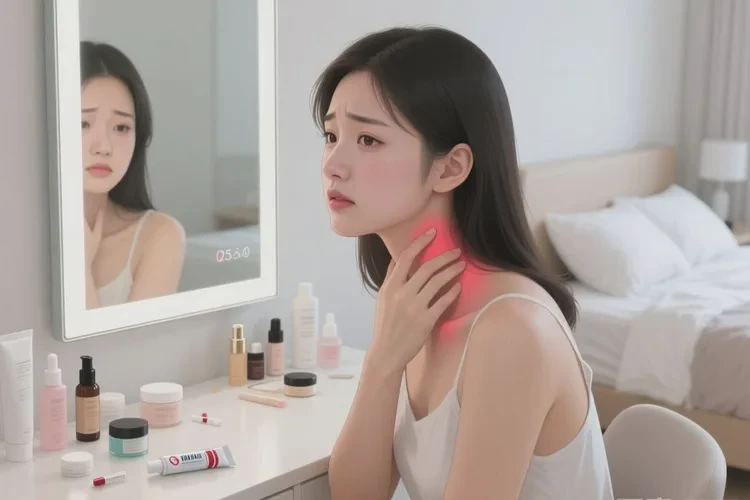 青年人脖子上经常起湿疹能根治吗(图1)