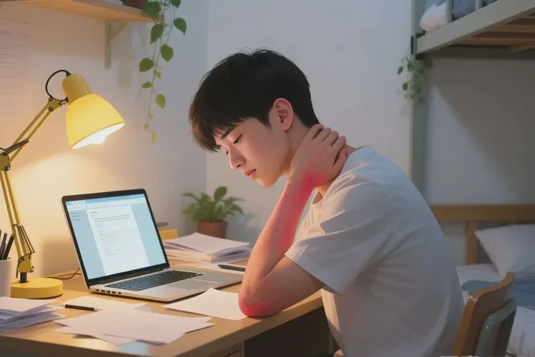 大学生脖子上容易长湿疹能根治吗(图1)