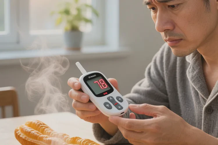 34岁早餐血糖19点7是怎么回事(图1)