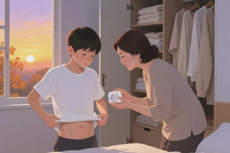 小学生肚子容易起湿疹能根治吗(图1)