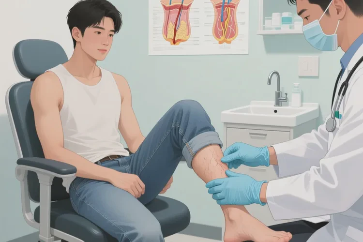 青年人小腿上有湿疹能根治吗(图1)