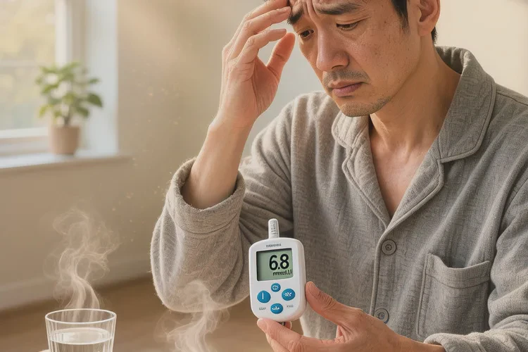 32岁早餐血糖17点6是怎么回事(图1)