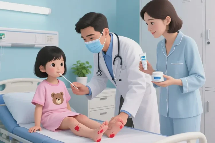 小学生脚上偶尔长湿疹能根治吗(图4)