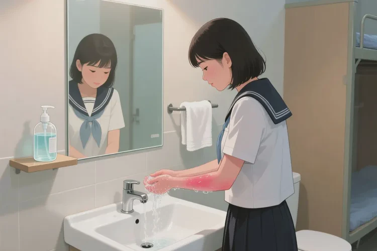 大学生手臂上偶尔起湿疹能根治吗(图4)