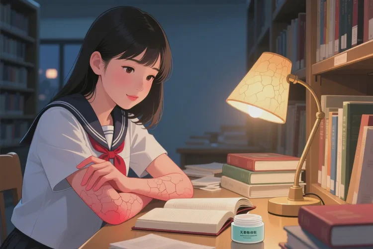 大学生手臂偶尔长湿疹能根治吗(图1)