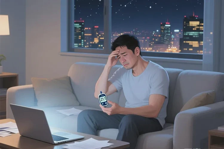 30岁睡前血糖21.1是怎么回事(图1)