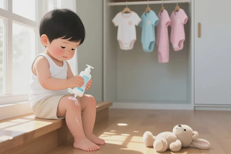 新生儿脚上偶尔长湿疹可以根治吗(图4)