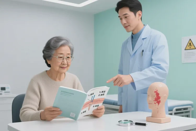 老年人脸上容易起湿疹能根治吗(图1)