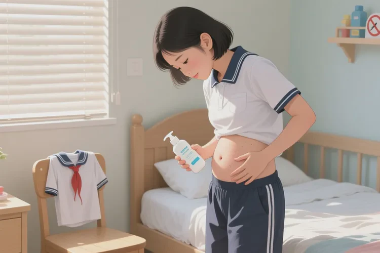 小学生肚子起湿疹能根治吗(图1)