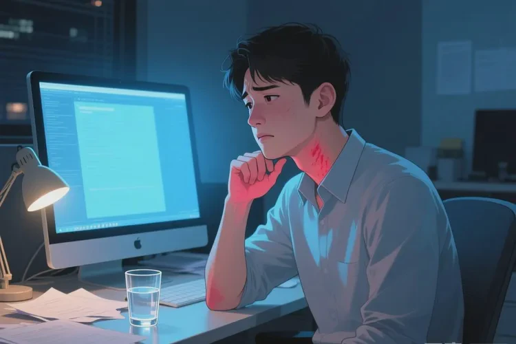 青年人面部偶尔长湿疹能根治吗(图1)