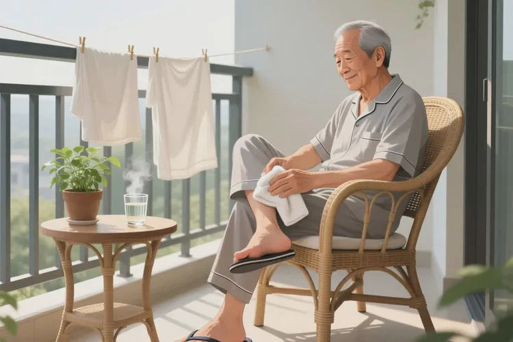 老年人脚上偶尔起湿疹能根治吗(图3)