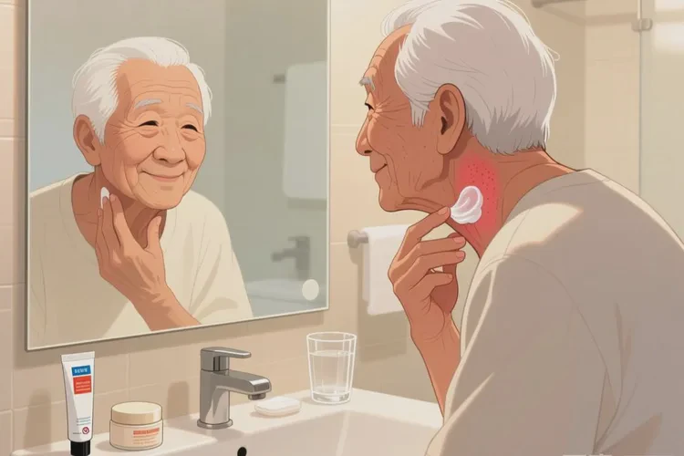 老年人脖子有湿疹能根治吗(图1)