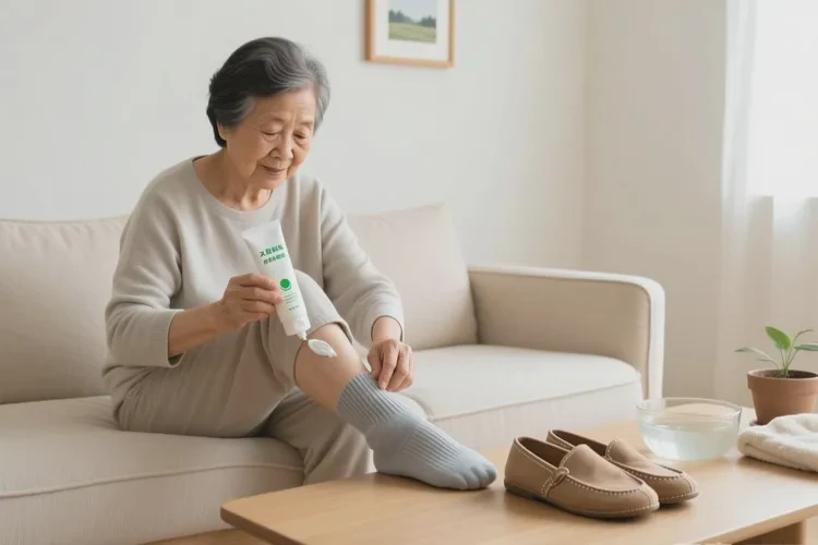 老年人脚上经常长湿疹能根治吗(图1)