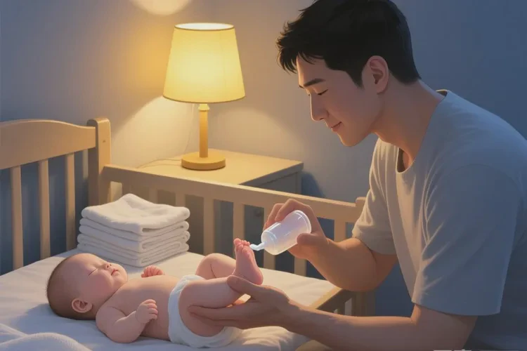 新生儿脚上偶尔长湿疹可以根治吗(图2)