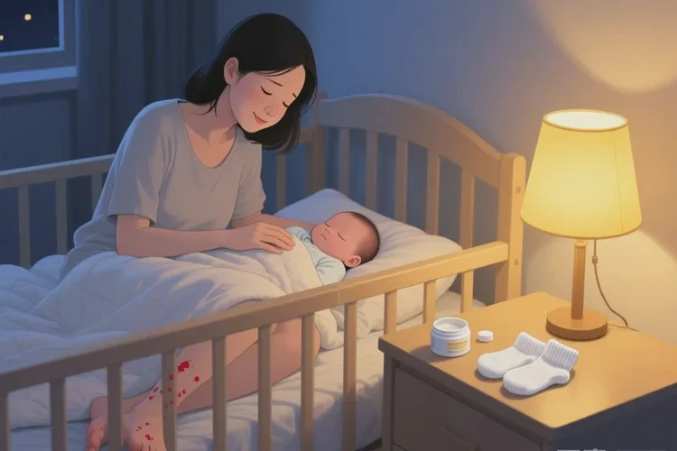 产妇脚上起湿疹可以根治吗(图1)