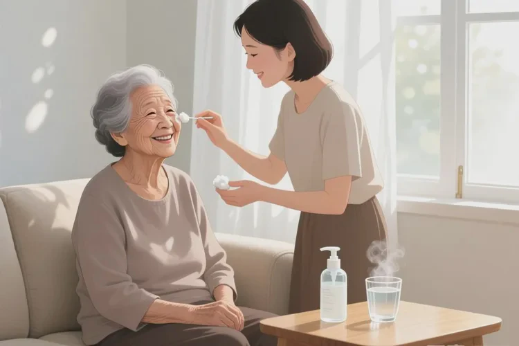 高龄老人面部起湿疹能根治吗(图1)