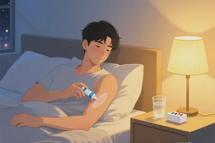 青年人手臂偶尔起湿疹能根治吗(图3)