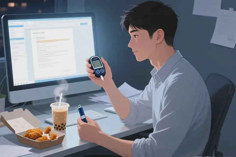 30岁睡前血糖27.8是怎么回事(图1)